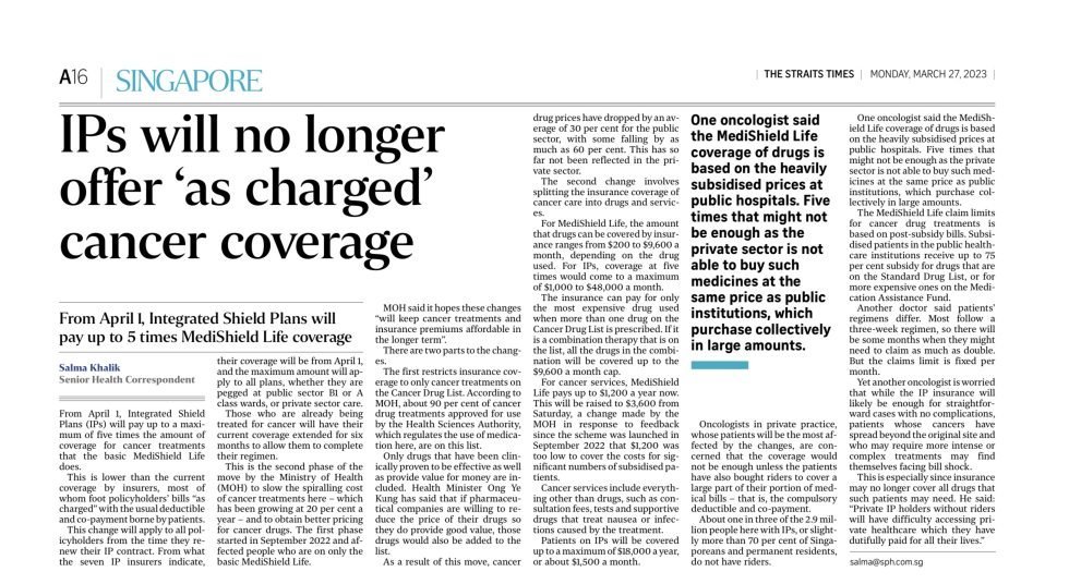 Cancer Drug List Kelvin Khoo